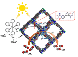 Graphical abstract: Morpholine-linked metal-phthalocyanine covalent organic frameworks for enhanced photocatalytic CO2 reduction