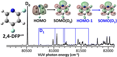 Graphical abstract: Uncovering the role of fluorine positioning on the cationic properties of 2,4-difluoropyridine