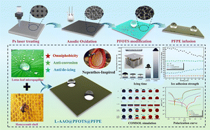 Graphical abstract: Laser direct writing–electrochemical anodizing composite manufacturing biomimetic superwetting multifunctional surfaces
