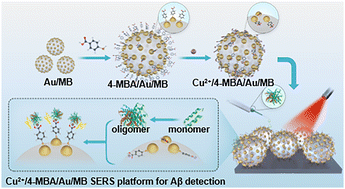 Graphical abstract: A buoyant plasmonic microbubble-based SERS sensing platform for amyloid-beta protein detection in Alzheimer's disease
