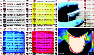Graphical abstract: Bio-inspired, colorful, flexible, defrostable light-scattering hybrid films for the effective distribution of LED light