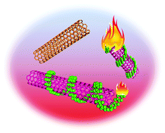 Graphical abstract: Selective sorting of metallic/semiconducting single-walled carbon nanotube arrays by ‘igniter-assisted gas-phase etching’