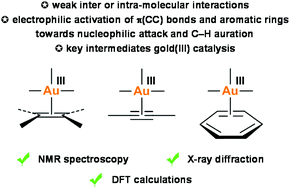 Graphical abstract: Gold(iii) π complexes