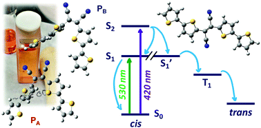 Graphical abstract: Energy- and conformer-dependent excited-state relaxation of an E/Z photoswitchable thienyl-ethene