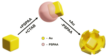 Graphical abstract: Asymmetric seed passivation for regioselective overgrowth and formation of plasmonic nanobowls