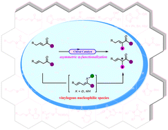 Graphical abstract: Progress in catalytic asymmetric α-functionalization of vinylogous nucleophilic species