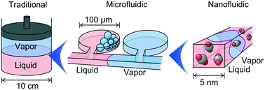 Graphical abstract: Microfluidic and nanofluidic phase behaviour characterization for industrial CO2, oil and gas