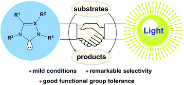 Graphical abstract: Light opens a new window for N-heterocyclic carbene catalysis