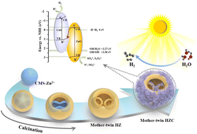 Graphical abstract: Bioinspired notched volvox-like nested Z-scheme heterostructure improves solar-energy utilization for high visible-light-driven hydrogen production