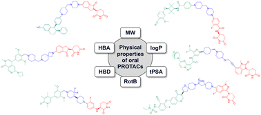 Graphical abstract: Property-based optimisation of PROTACs