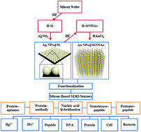 Graphical abstract: Highly sensitive and reproducible silicon-based surface-enhanced Raman scattering sensors for real applications