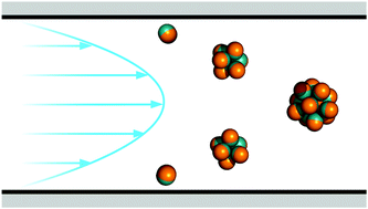 Graphical abstract: Self-assembly of colloidal micelles in microfluidic channels