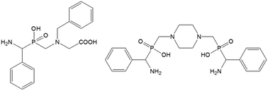 Graphical abstract: Non-symmetrical bis(aminoalkyl)phosphinates: new ligands with enhanced binding of Cu(ii) ions