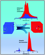 Graphical abstract: Single red emission from upconverting ZnGa2O4:Yb,Er nanoparticles co-doped by Cr3+