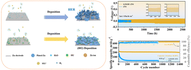 Graphical abstract: Multifunctional hydroxyurea additive enhances high stability and reversibility of zinc anodes