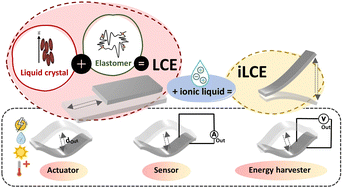 Graphical abstract: Liquid crystal elastomers in soft micro electromechanical systems: a review of recent developments