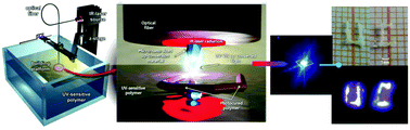 Graphical abstract: Infrared-light induced curing of photosensitive resins through photon up-conversion for novel cost-effective luminescent 3D-printing technology