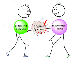 Graphical abstract: Updates on hypervalent-iodine reagents: metal-free functionalisation of alkenes, alkynes and heterocycles