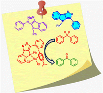 Graphical abstract: Triazolyl-phosphole and triazolyl-azaphosphole: synthesis, transition metal complexes and catalytic studies