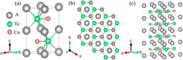 Graphical abstract: Anomalous phonon transport and thermoelectric properties in honeycomb compounds ACuTe (A = Na, K, Rb)