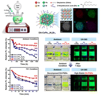 Graphical abstract: Suppressed surface defect via ligand engineering with 2-hexyldecanoic acid for high luminescence and stable CsPb1−xNixBr3 perovskite quantum dots