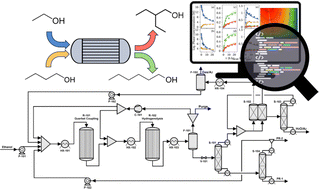 Graphical abstract: Kinetic and process modeling of Guerbet coupling chemistry over Cu–Mg–Al mixed oxides