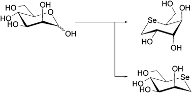 Graphical abstract: Synthesis and antioxidant capacity of 5-selenopyranose derivatives
