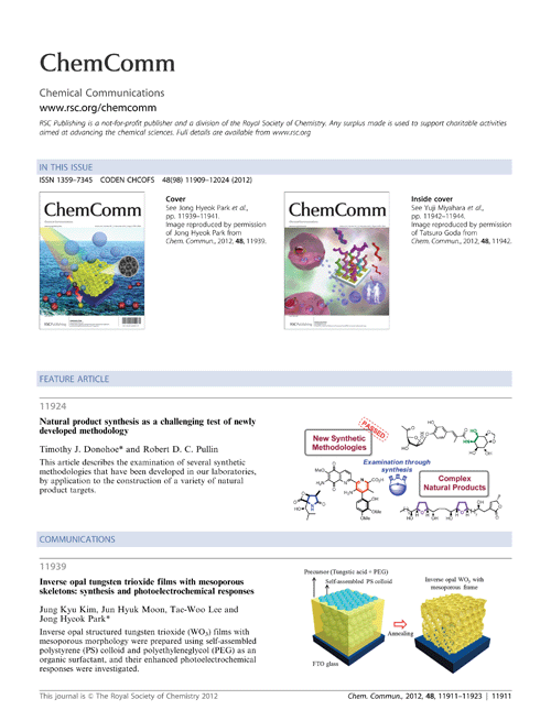 Contents list
