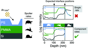 Graphical abstract: Reconstructing accurate ToF-SIMS depth profiles for organic materials with differential sputter rates
