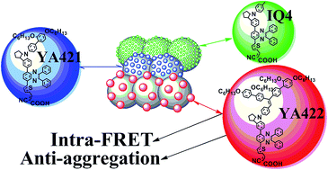 Graphical abstract: Anti-aggregation and intra-type Förster resonance energy transfer in bulky indoline sensitizers for dye-sensitized solar cells: a combined DFT/TDDFT and molecular dynamics study