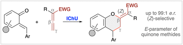 Graphical abstract: Asymmetric isochalcogenourea-catalysed (4 + 2)-cycloadditions of ortho-quinone methides and allenoates