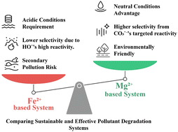 Graphical abstract: Magnesium(ii)-bicarbonate complexes catalyze the Fenton-like reaction under nearly neutral conditions: kinetics and mechanism