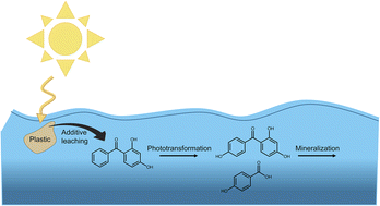 Graphical abstract: Emerging investigator series: release and phototransformation of benzophenone additives from polystyrene plastics exposed to sunlight