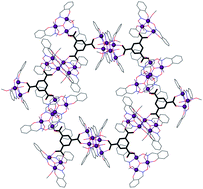 Graphical abstract: Two-dimensional frameworks built from Single-Molecule Magnets