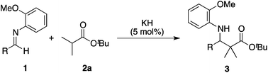 Graphical abstract: Development of strong Brønsted base catalysis: catalytic direct-type Mannich reactions of non-activated esters via a product-base mechanism