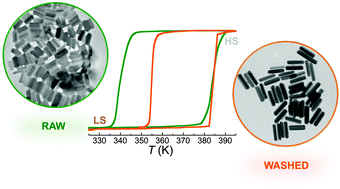 Graphical abstract: Critical assessment of the nature and properties of Fe(ii) triazole-based spin-crossover nanoparticles