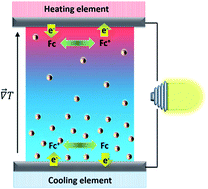 Graphical abstract: Magnetically enhancing the Seebeck coefficient in ferrofluids