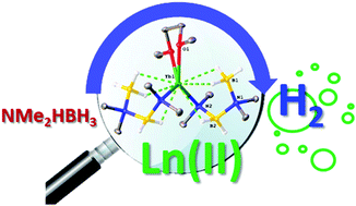 Graphical abstract: Amine-boranes reactions promoted by lanthanide(ii) ions