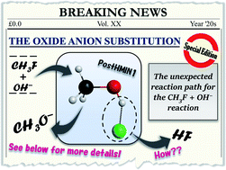 Graphical abstract: Uncovering an oxide ion substitution for the OH− + CH3F reaction