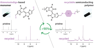 Graphical abstract: Thienoisoindigo-based recyclable conjugated polymers for organic electronics
