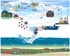 Graphical abstract: Harnessing a carbon-based material from food waste digestate for dye adsorption: the role of hydrogel beads in enhancing the material stability and regenerative capacity