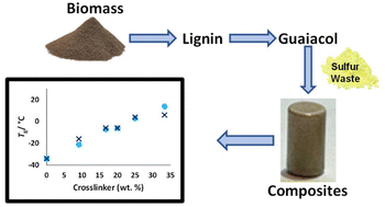 Graphical abstract: Tailoring the properties of guaiacol-derived high sulfur-content materials through post-polymerization modification with dithiols