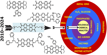Graphical abstract: Perylene diimide-based indicator displacement assays