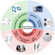 Graphical abstract: Next-generation wearable sensors: toward multi-directional strain sensing in sensory integration platforms
