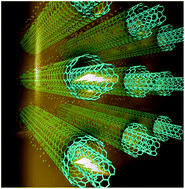 Graphical abstract: Breaking the electrical barrier between copper and carbon nanotubes