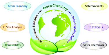 Graphical abstract: Conservative evolution and industrial metabolism in Green Chemistry
