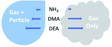 Graphical abstract: Kinetics of the oxidation of ammonia and amines with hydroxyl radicals in the aqueous phase