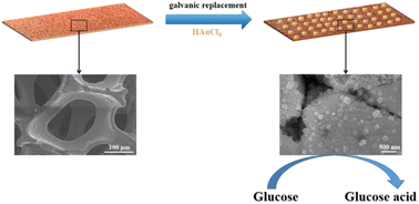 Graphical abstract: Surface charge modulation enhanced high stability of gold oxidation intermediates for electrochemical glucose sensors