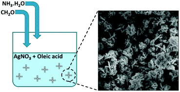 Graphical abstract: Optimized colloidal growth of hexagonal close-packed Ag microparticles and their stability under catalytic conditions