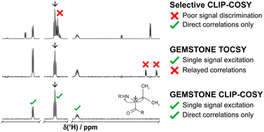 Graphical abstract: Ultra-selective 1D clean in-phase correlation spectroscopy